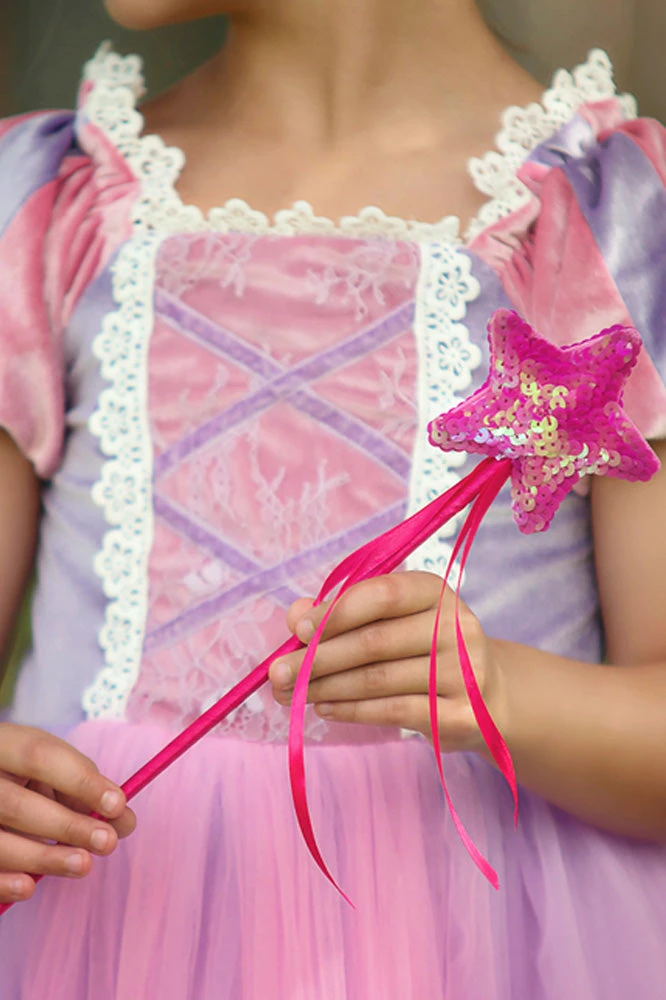 TRISH SCULLY Accessories STAR WAND FUCHSIA