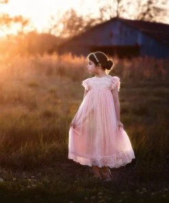 TRISH SCULLY ADRIANA DRESS PINK