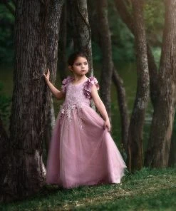 TRISH SCULLY BIANCA GOWN ROSE