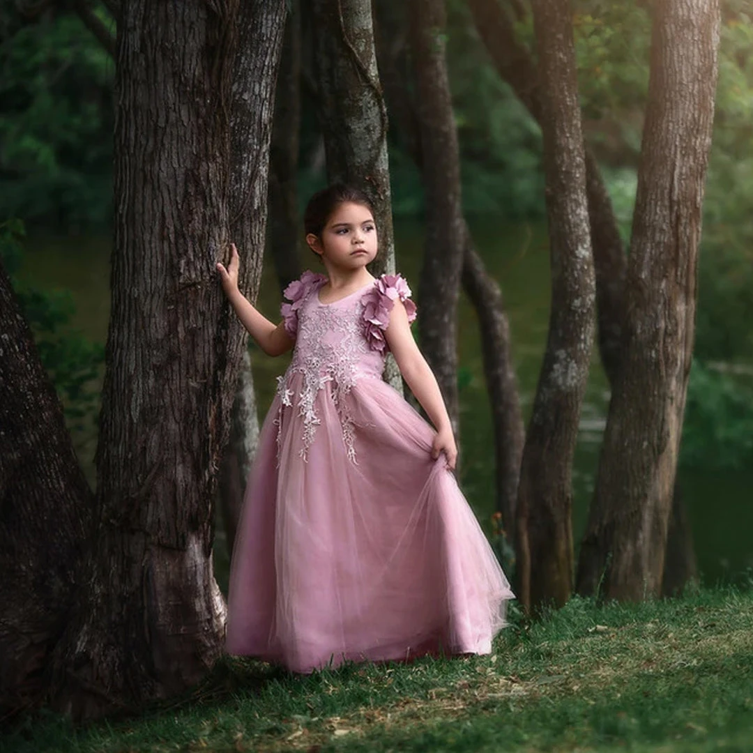 TRISH SCULLY BIANCA GOWN ROSE