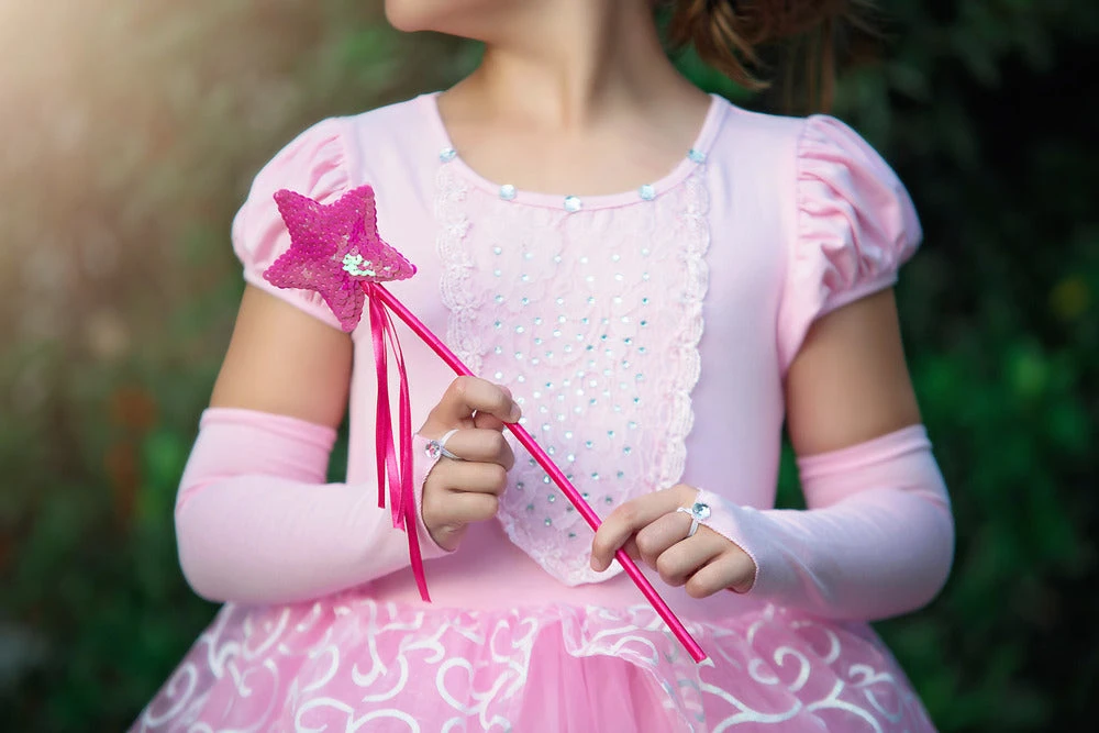 TRISH SCULLY Accessories STAR WAND FUCHSIA