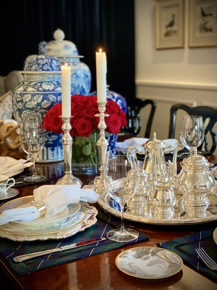 TRISH SCULLY SILVER PLATED 4PC. BALMORAL COFFEE/TEA SERVICE