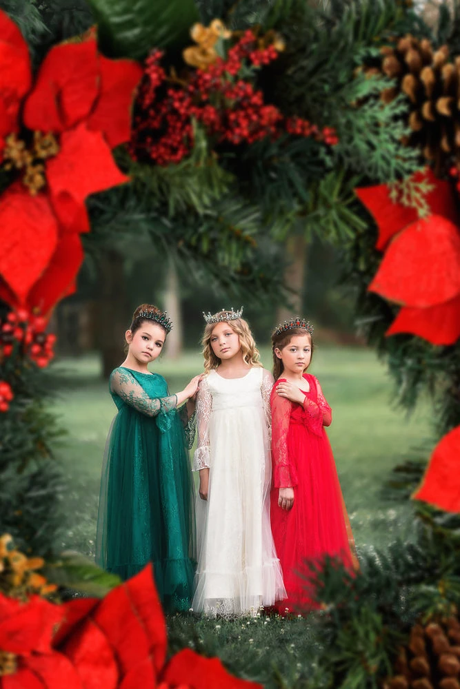 TRISH SCULLY HOME GIRLS DELANEY GOWN ANTIQUE