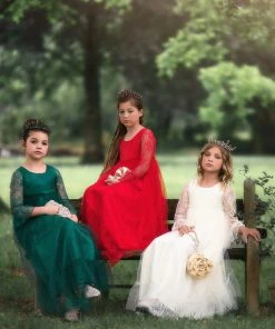 TRISH SCULLY HOME GIRLS DELANEY GOWN ANTIQUE