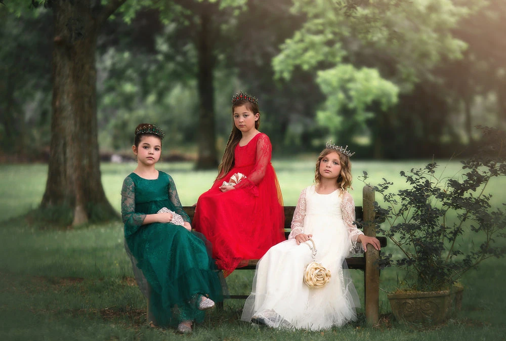 TRISH SCULLY HOME GIRLS DELANEY GOWN ANTIQUE