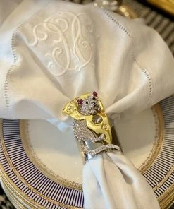 TRISH SCULLY REMY NAPKIN RING SET OF 2