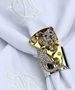 TRISH SCULLY REMY NAPKIN RING SET OF 2