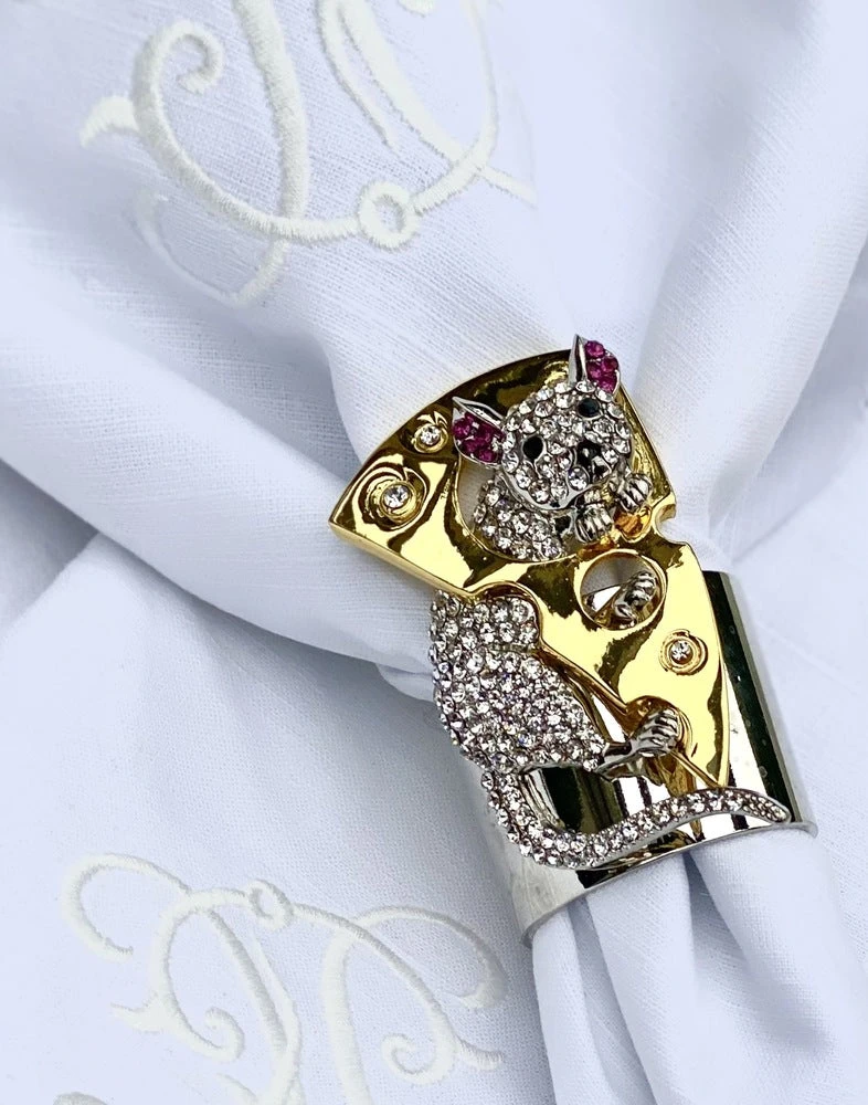 TRISH SCULLY REMY NAPKIN RING SET OF 2