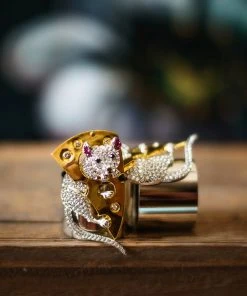 TRISH SCULLY REMY NAPKIN RING SET OF 2