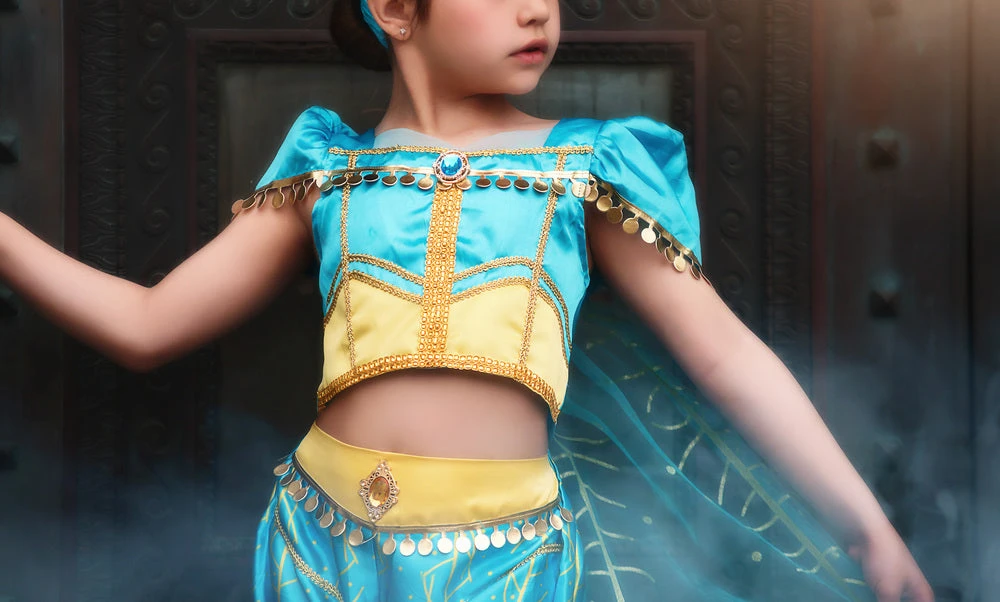 TRISH SCULLY PEACOCK GENIE PRINCESS Dress Up