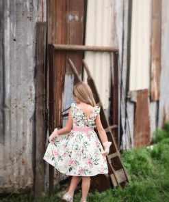 TRISH SCULLY LUCIE DRESS IVORY FLORAL