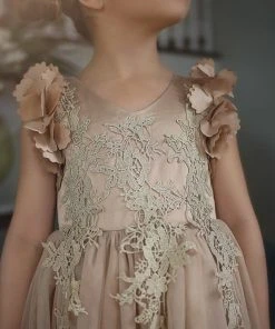 TRISH SCULLY BIANCA GOWN GOLD