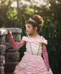 TRISH SCULLY PRINCESS ANNELIESE DRESS & GLOVE SET