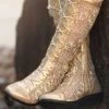 TRISH SCULLY GRAMERCY BOOT GOLD Shop All Girls Apparel
