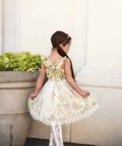 TRISH SCULLY ABBY DRESS YELLOW