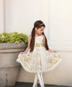 TRISH SCULLY ABBY DRESS YELLOW