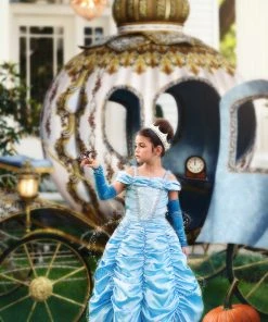 TRISH SCULLY PRINCESS CAROLINE GOWN & GLOVE SET