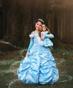 TRISH SCULLY PRINCESS CAROLINE GOWN & GLOVE SET