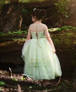 TRISH SCULLY Dress Up FROG PRINCESS GOWN & BELT SET