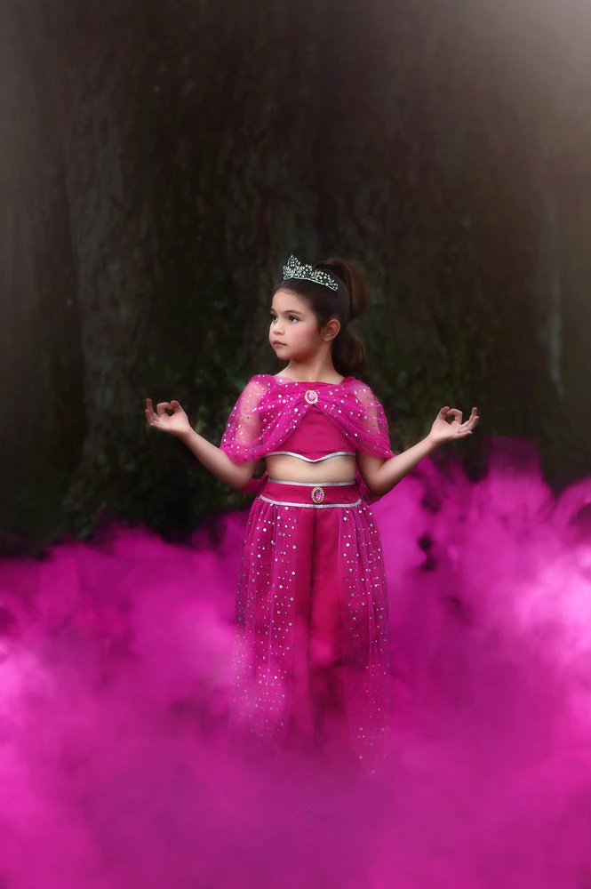 TRISH SCULLY Dress Up GENIE COSTUME FUCHSIA