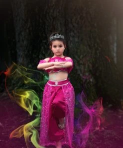 TRISH SCULLY Dress Up GENIE COSTUME FUCHSIA