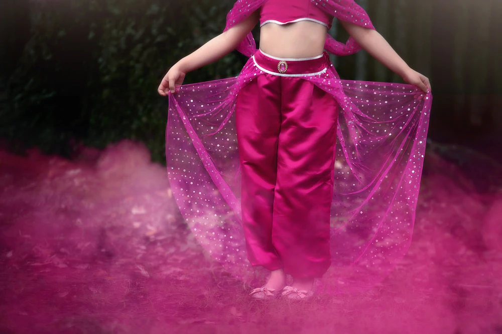 TRISH SCULLY Dress Up GENIE COSTUME FUCHSIA