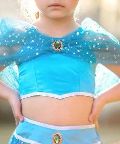 TRISH SCULLY Dress Up GENIE COSTUME BLUE