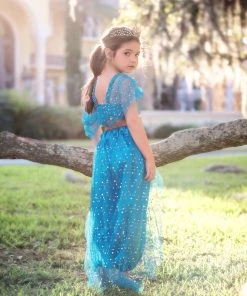 TRISH SCULLY Dress Up GENIE COSTUME BLUE