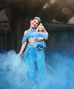 TRISH SCULLY Dress Up GENIE COSTUME BLUE