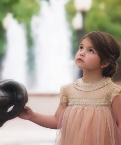 TRISH SCULLY ALLESSANDRA DRESS BUTTERSCOTCH