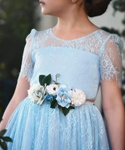 TRISH SCULLY AINSLEY GOWN SKY GIRLS