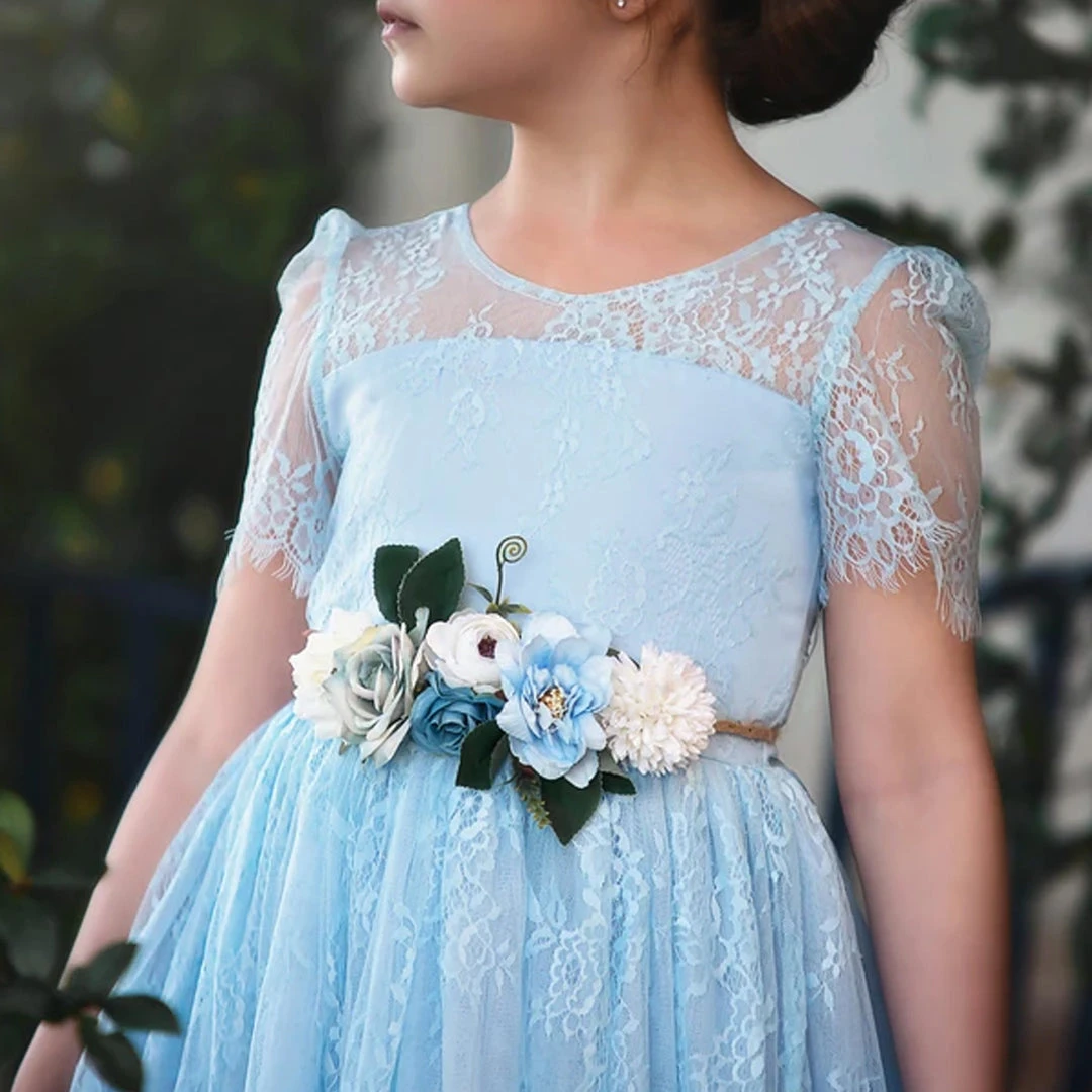 TRISH SCULLY AINSLEY GOWN SKY GIRLS