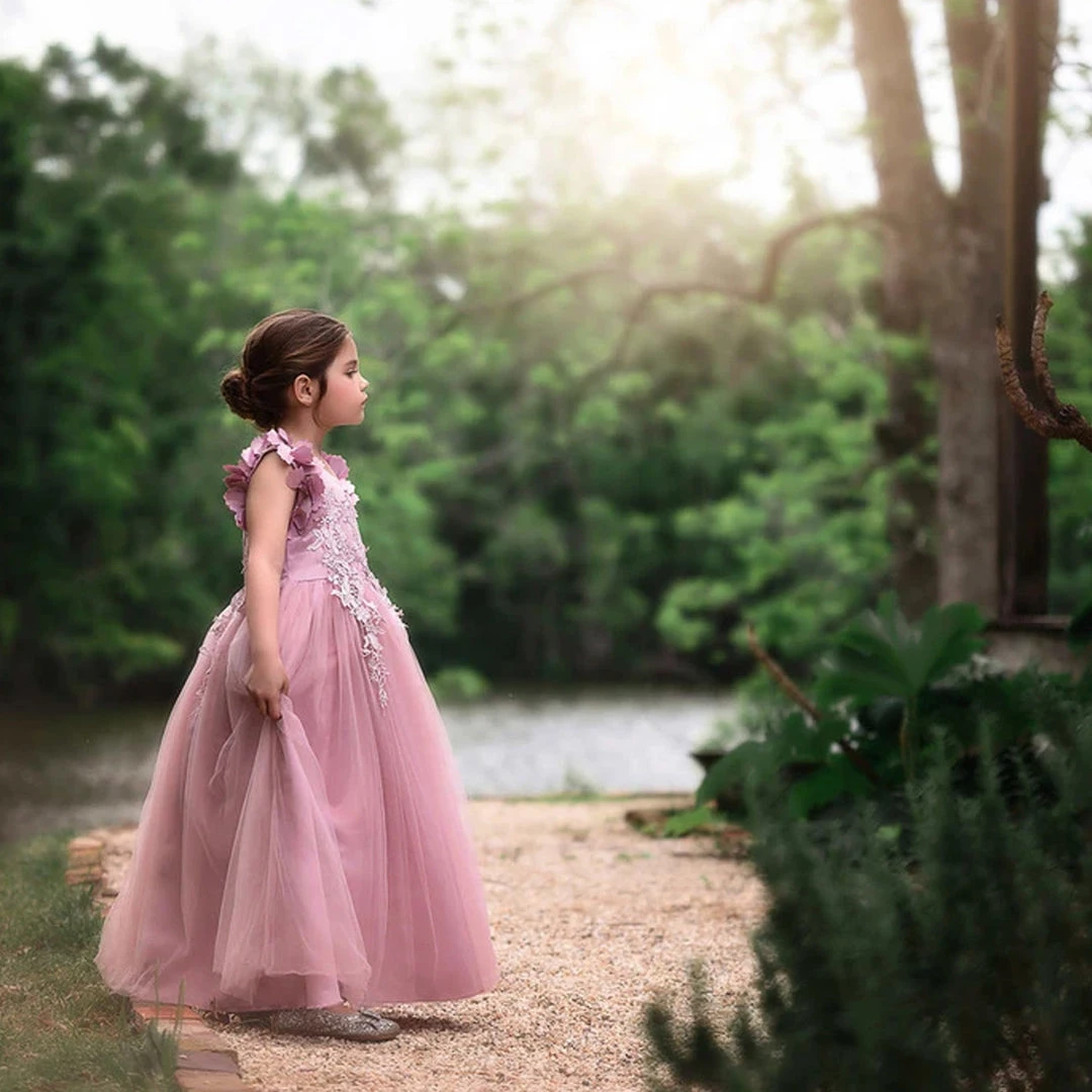 TRISH SCULLY BIANCA GOWN ROSE