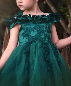 TRISH SCULLY BELLE GOWN EMERALD