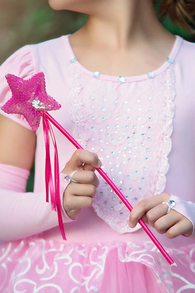 TRISH SCULLY Accessories STAR WAND FUCHSIA
