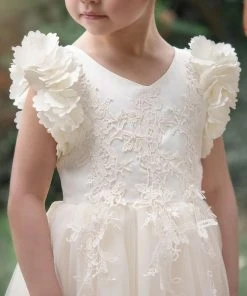 TRISH SCULLY BIANCA GOWN IVORY