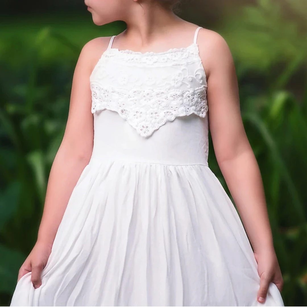 TRISH SCULLY ALEXANDRA MAXI DRESS WHITE