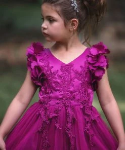 TRISH SCULLY BIANCA GOWN ORCHID GIRLS