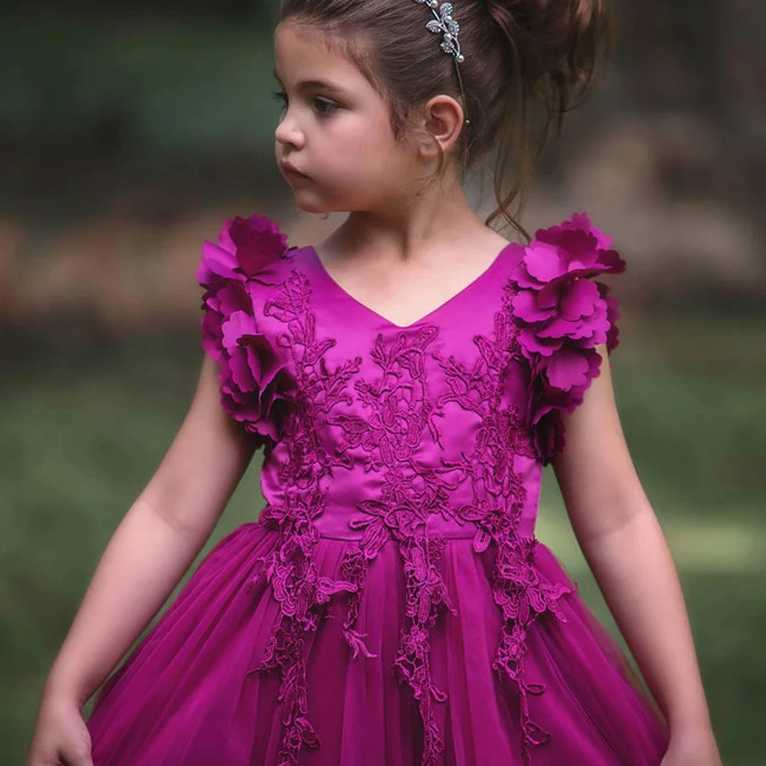 TRISH SCULLY BIANCA GOWN ORCHID GIRLS