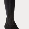TRISH SCULLY ELEANOR SUEDE BOOT BLACK