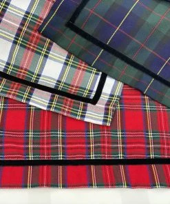 TRISH SCULLY ROYAL STEWART TARTAN TABLE RUNNER HOME