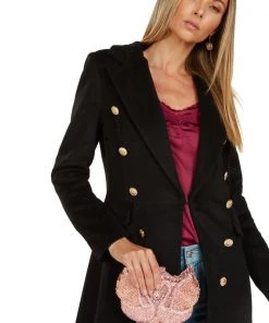 TRISH SCULLY EL FLAMENCO PAVE CLUTCH