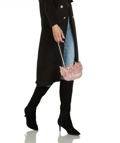 TRISH SCULLY EL FLAMENCO PAVE CLUTCH