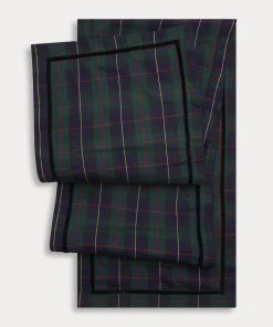 TRISH SCULLY HOME BLACK WATCH TABLE RUNNER