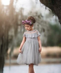 TRISH SCULLY Spring/Summer 2022 GIOVANNA DRESS SILVER