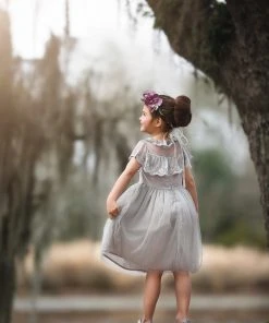 TRISH SCULLY Spring/Summer 2022 GIOVANNA DRESS SILVER