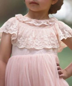 TRISH SCULLY GIOVANNA GOWN PINK GIRLS