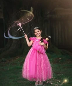 TRISH SCULLY HOME PINK PRINCESS DRESS COSTUME Dress Up