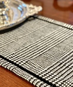 TRISH SCULLY HOME GLEN PLAID TABLE RUNNER