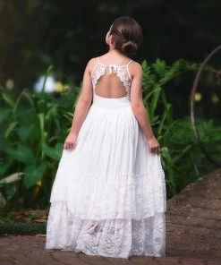 TRISH SCULLY ALEXANDRA MAXI DRESS WHITE